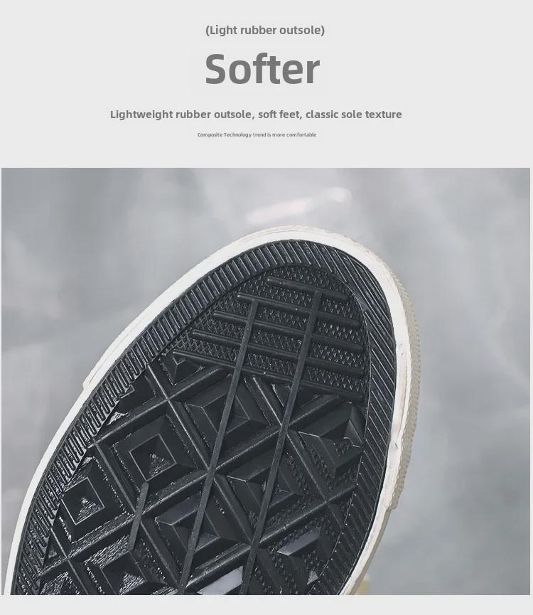 1970s Style Unisex Canvas Sneakers - Classic Low-Top Casual Shoes for Men & Women