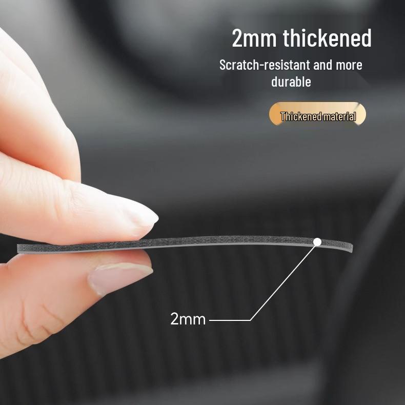 Universal Car Anti-Slip Cup Holder Coaster and Slot Pad for Interior Decoration.