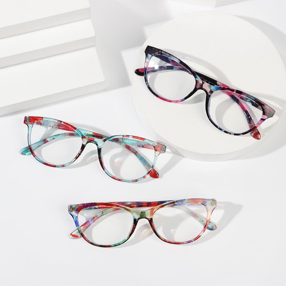 Portable Elegant Presbyopic Glasses Reading Glasses Eye Protection Anti-Blue Light Eyeglasses