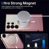 Bling Bright Cover For Samsung Galaxy S24 S23 S22 S21 S20 Ultra Plus FE Glitter Case Note20 Ultra Plat Wireless MagSafe Magnetic