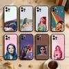 Beauty Singer H-Halsey Phone Case For iPhone 17,16,15,14,13,12,11 Plus,Pro Max,Soft Silicone Black Cover