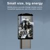 Wireless Infrared Remote Control Adapter Smart App Control Long Range Sleek Design Compatible with Type-C Devices