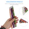 Halloween Pencil Assortment with Eraser Creative Basswood Pencils Halloween Themed Stationery Pencils Party Favors Kids Gifts