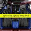 Car Floor Mats For Toyota Alphard 2015 2016 2017 2018 Auto Foot Pads Automobile Carpet Cover Interior Accessories
