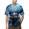 Nowy gorący Kakashi Anime Męski Druk 3D Cosplay T-shirt Damskie i dziecięce Koszulki uliczne Unisex Duży Top