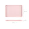 Stable Environmentally Dining Bar Trays Plate Flat