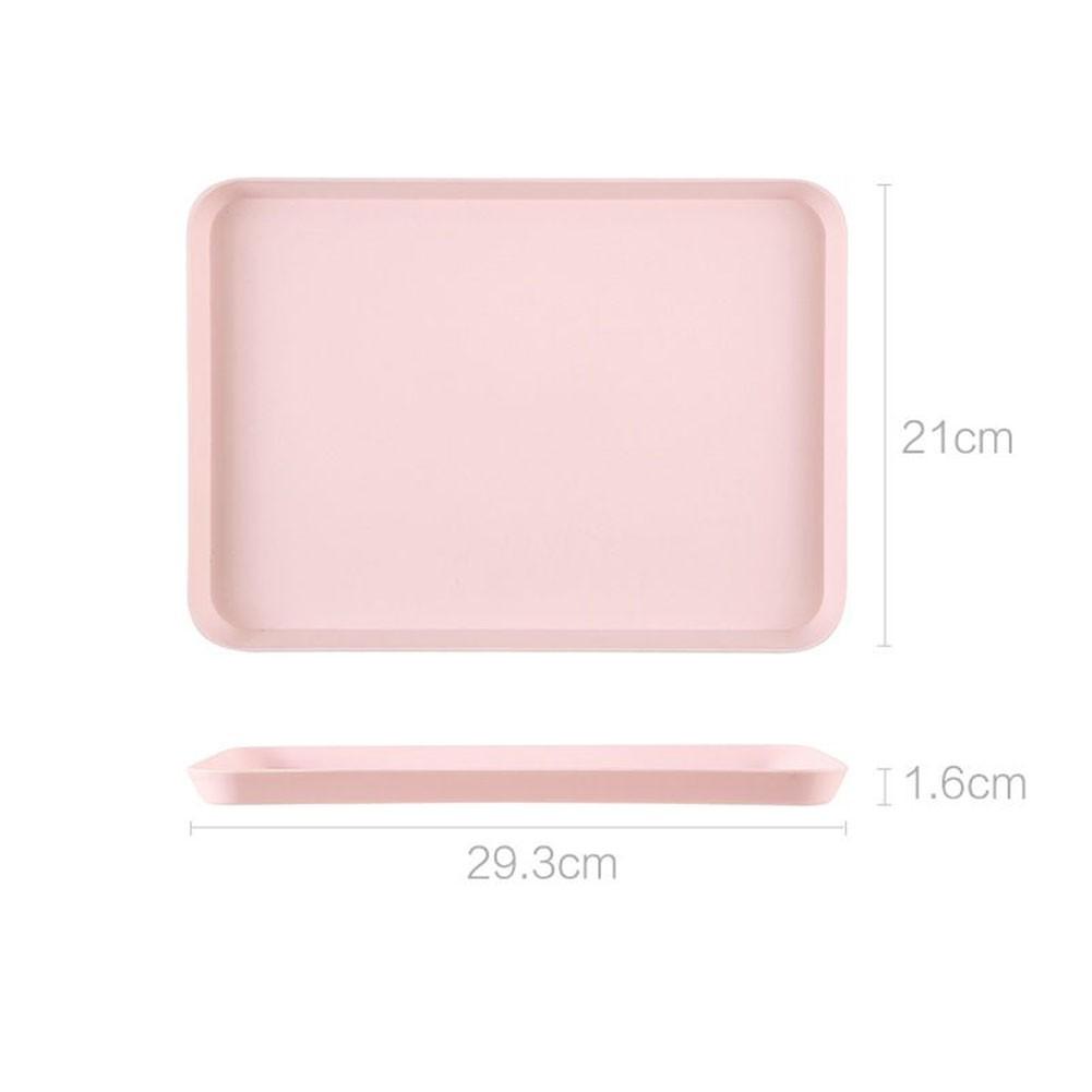 Stable Environmentally Dining Bar Trays Plate Flat