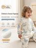 Saco de Dormir para Bebê de Algodão Puro para Todas as Estações com Design de Pernas Divididas - Anti-Chute e Ajuste Universal para Primavera e Outono.