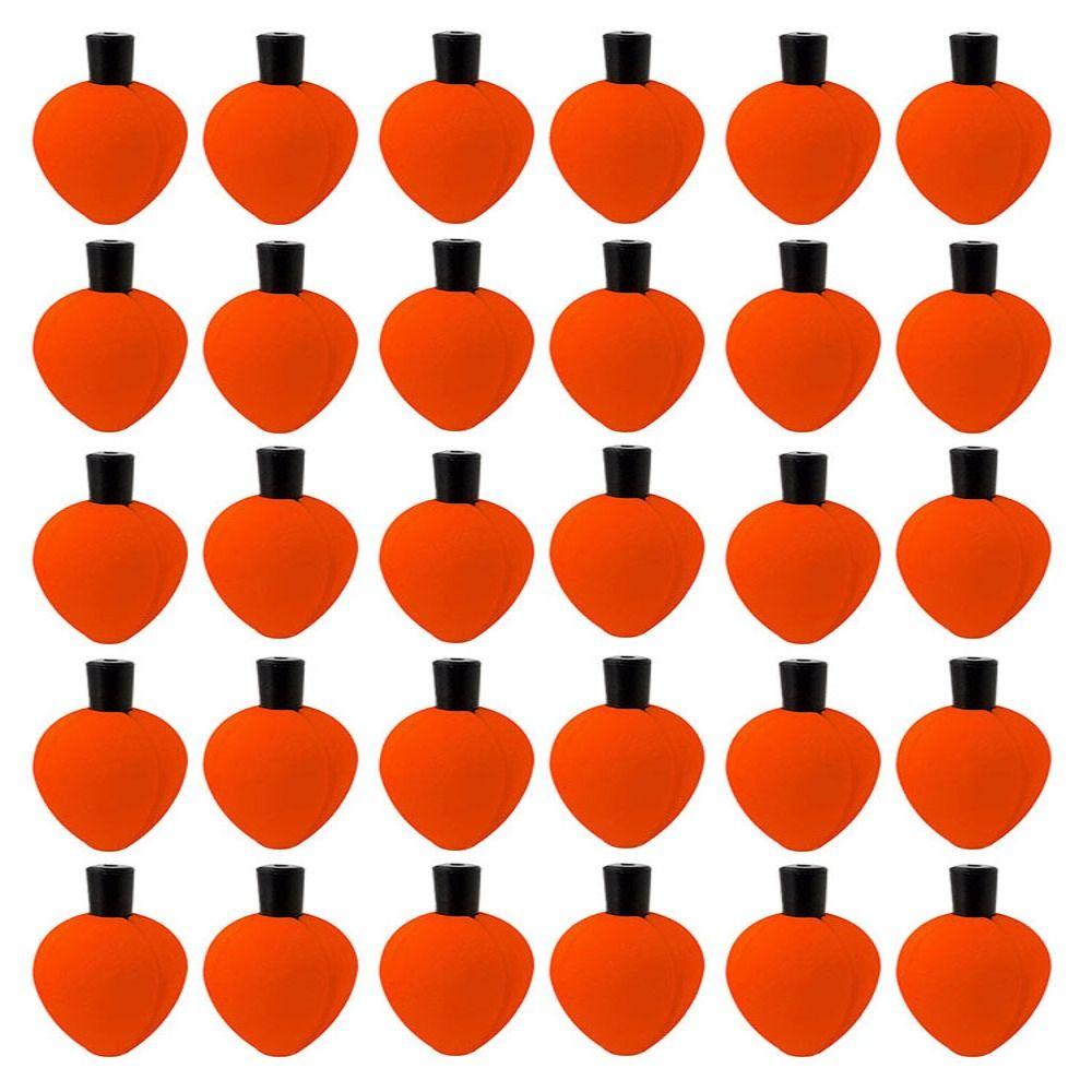 30pcs Positioning Float Foam Peg Floats Foam Fishing Trout Floats Slip Bobber   Rocky Fishing