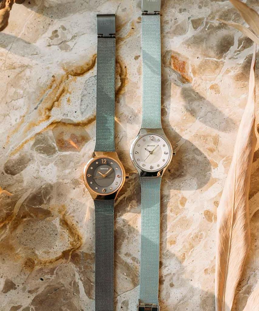 BERING Watch Classic Scandinavian Curving Mesh Classic Scandinavian Curving Mesh Imported Women's 11427-262-J [Regular Product]
