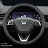 Xpeng Motors Genuine Leather Steering Wheel Cover - Fits P7, P5, G3, G9 Models, All-Season Grip