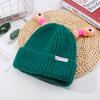 Big Head Funny Knitted Hat Cute Frog Wool Hat Women Autumn and Winter Warm Hat Women New Cold Hat