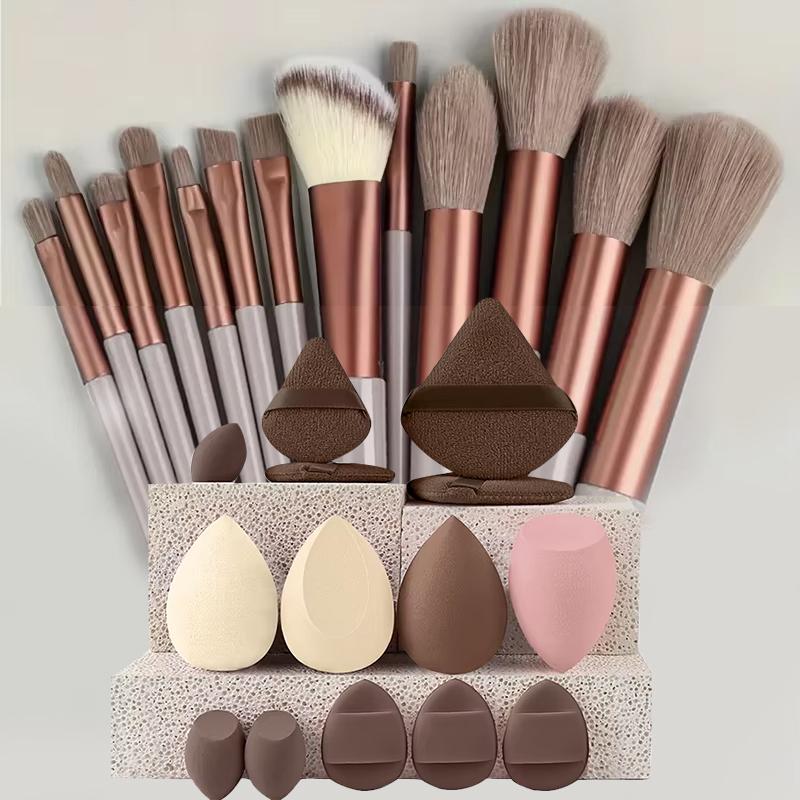 10PCS Makeup Brush Set Professional Super Soft Detail Brush Blush Brush Foundation Concealer Eyeshadow Brush