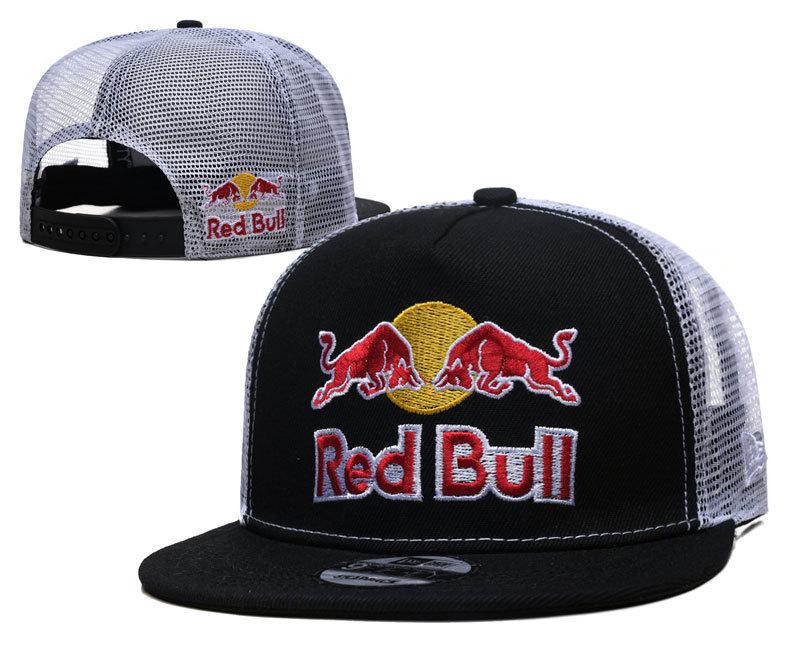 Casquette de course Trendy 4S: Casquette de baseball/pare-soleil ajustable avec broderie rouge pour hommes et femmes