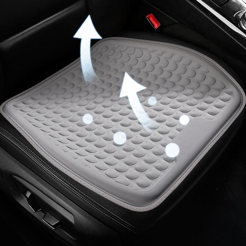 Honeycomb Cooling Gel Summer Cushion Breathable Car Seat Cool Cushion Pad Chair Wheelchair Vehicle Seat Cushions Car Accessories