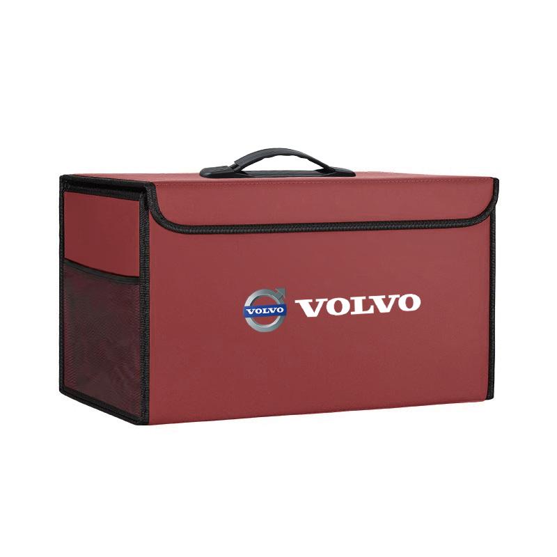 Car Trunk Organizer Box Large Capacity Auto Tools Storage Bag For Volvo XC90 V90 V60 XC60 V40 S80 S60 S90 C40 XC40 V70 XC70 C30 KI6