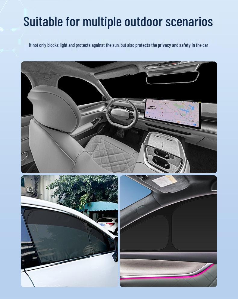 Changan CS75PRO Sunshade: Heat Insulation, Sun Protection, Privacy, & Opaque Window Board for 25 Models