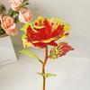 Colorful Artificial Rose Flower Forever Rainbow Rose Gifts with String Lights for Women Girls Mom Wife Mother's Day Valentine's Day Birthday