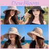 Summer Sun Protection Fisherman Hat With Large Brim For Outdoor Activities