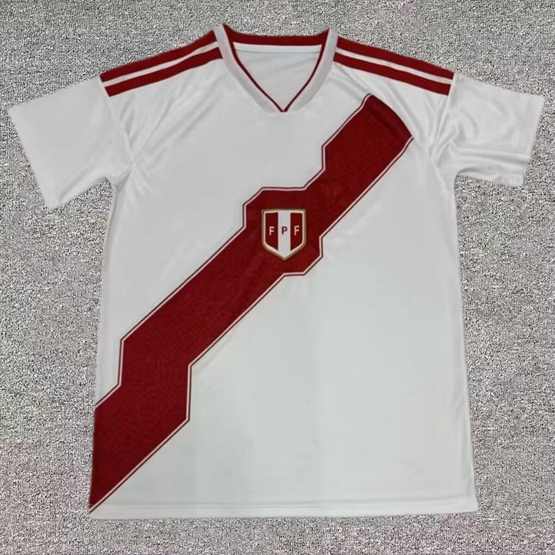 Peru National Team Home Shirt - Cross-Border World Cup Fan Edition