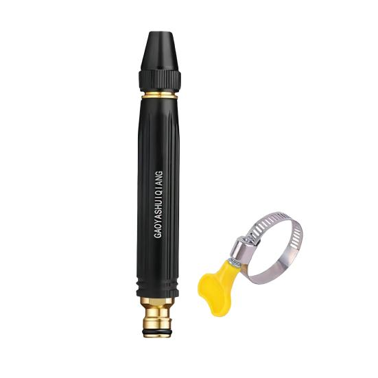 Car Wash Nozzle High Pressure with Booster Nozzle Gardening Irrigation Tool Easy Installation Quick Attach Hose