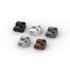 MOC 10PCS 41678 Axle & Pin Building Block Connector Split High-Tech Brick Particle Learning-Focused DIY Plaything Children Birthday Present