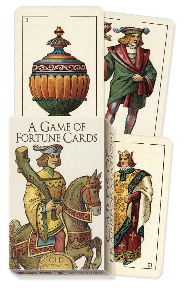 Cartas de Tarot Kancharo 40 Peças Jogo de Adivinhação do Tarot Jogo da Fortuna Cartas de Tarot Japonesas Instruções Básicas Bolsa Incluída [Cartas A] & (Genuíno
