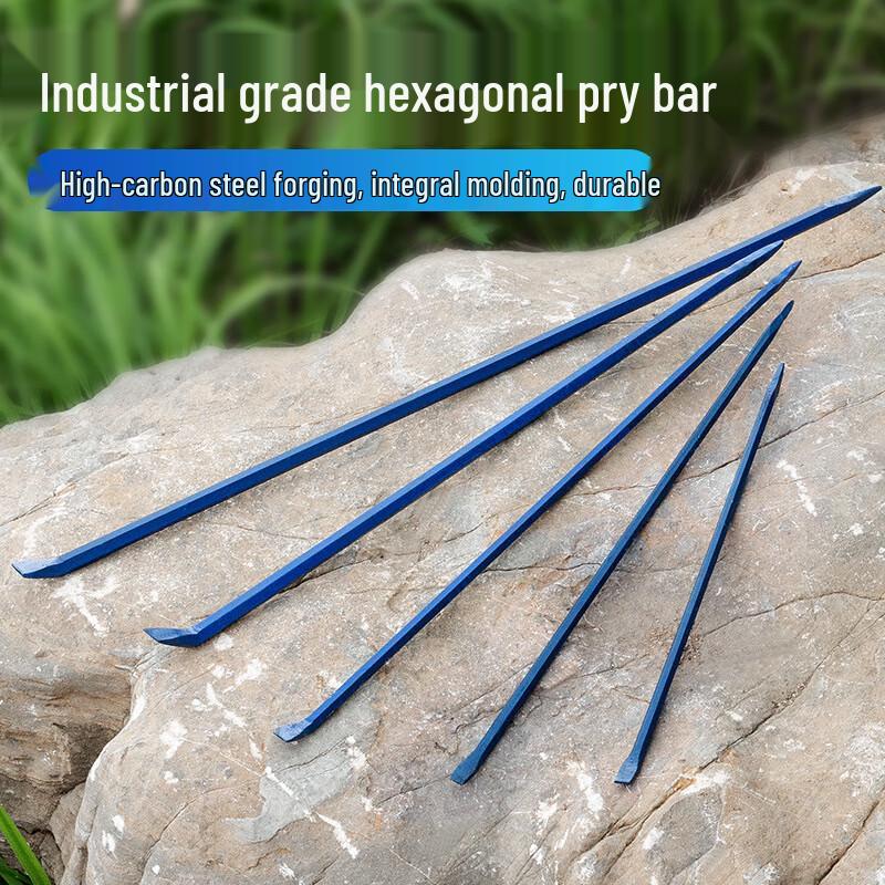 Jin Wan Fu Heavy-Duty Hexagonal Pry Bar and Nail Puller