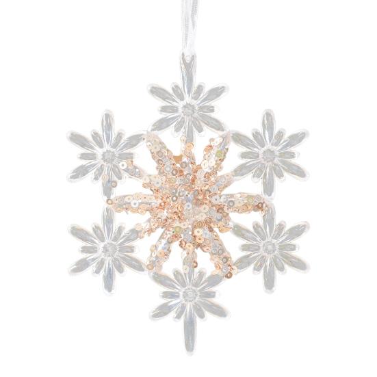Christmas Acrylic Hanging Ornament Glitter Clear Reindeer Butterfly Pumpkin Carriage Snowflake Dragonfly