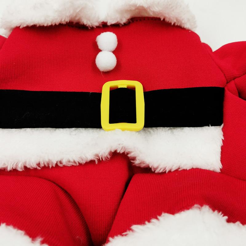 Cat Dog Christmas Cosplay Costumes For Small Medium Dog Cats Funny Party Creative Novelty Puppy Kitten Clothes Yorkies Pet Coat