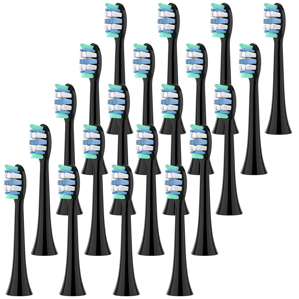 4 8 12 20 Pcs Compatible with Philips Electric Toothbrush Replacement Brush Heads, Toothbrushes Head Refill for 1100 2100 C1 C2