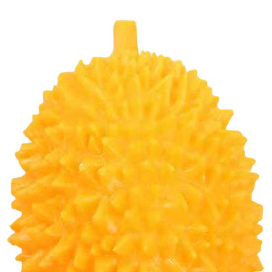 Realistic Durian Squeeze Toy Unbreakable Soft Fidget for Stress Relief Cute Fruit-Shaped Decompression Gadget for Kids