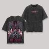 Pain Nagato Tshirt Naruto Unisexga Tee Vintage Washed Oversized Retro Anime Harajuku Streetwear Unisexs Graphic Clothes Top Akatsuki