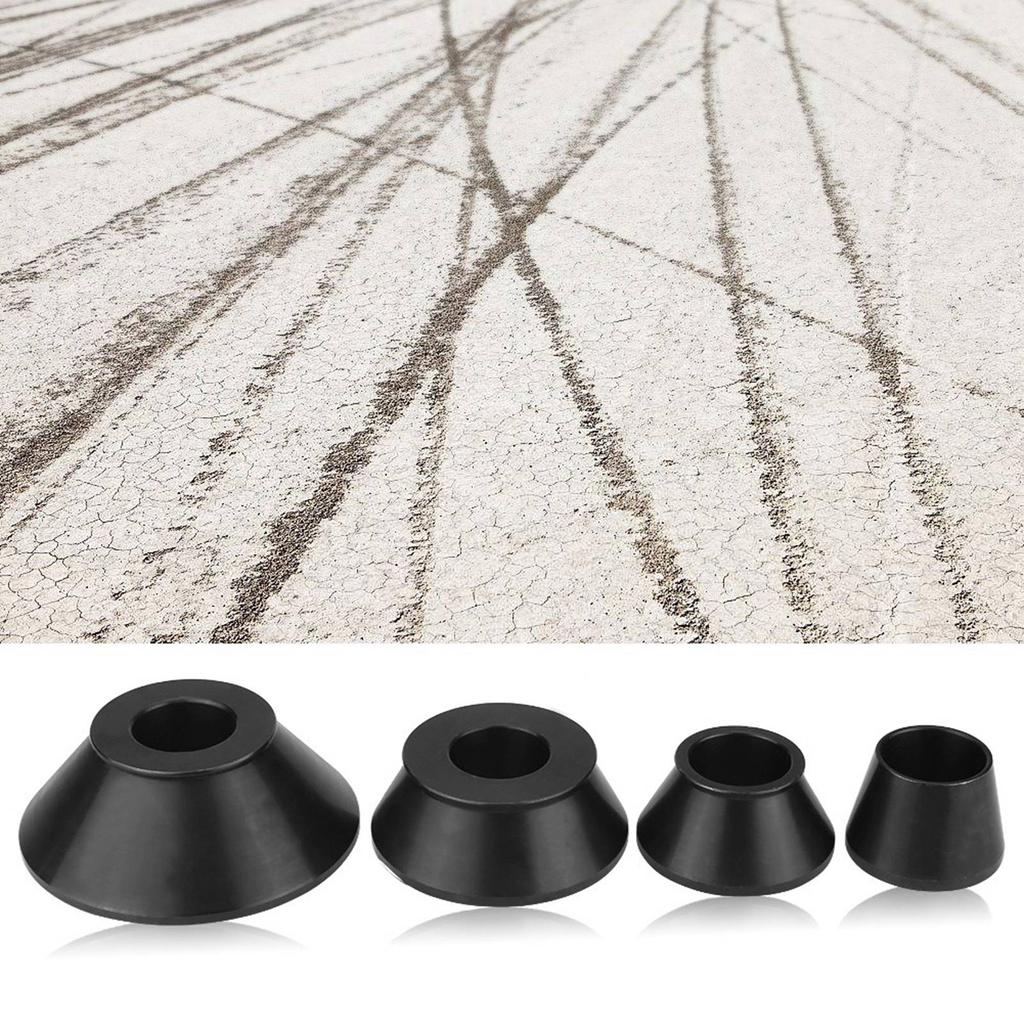 40mm Shaft Cone Wheel Balancer Adapter Cones, Carbon Steel Wheel Balancer Standard Taper Cones, Work with Aluminum, Steel or Alloy Wheels, Hub Bores F