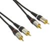 ELPA Audio Cable, RCA Pin Plug X2 To RCA Pin Plug X2, 0.5m (AD-100)