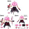 Naraka Bladepoint Lannie Cosplay Costume With Polyester Fabric For Anime Gaming Role Play