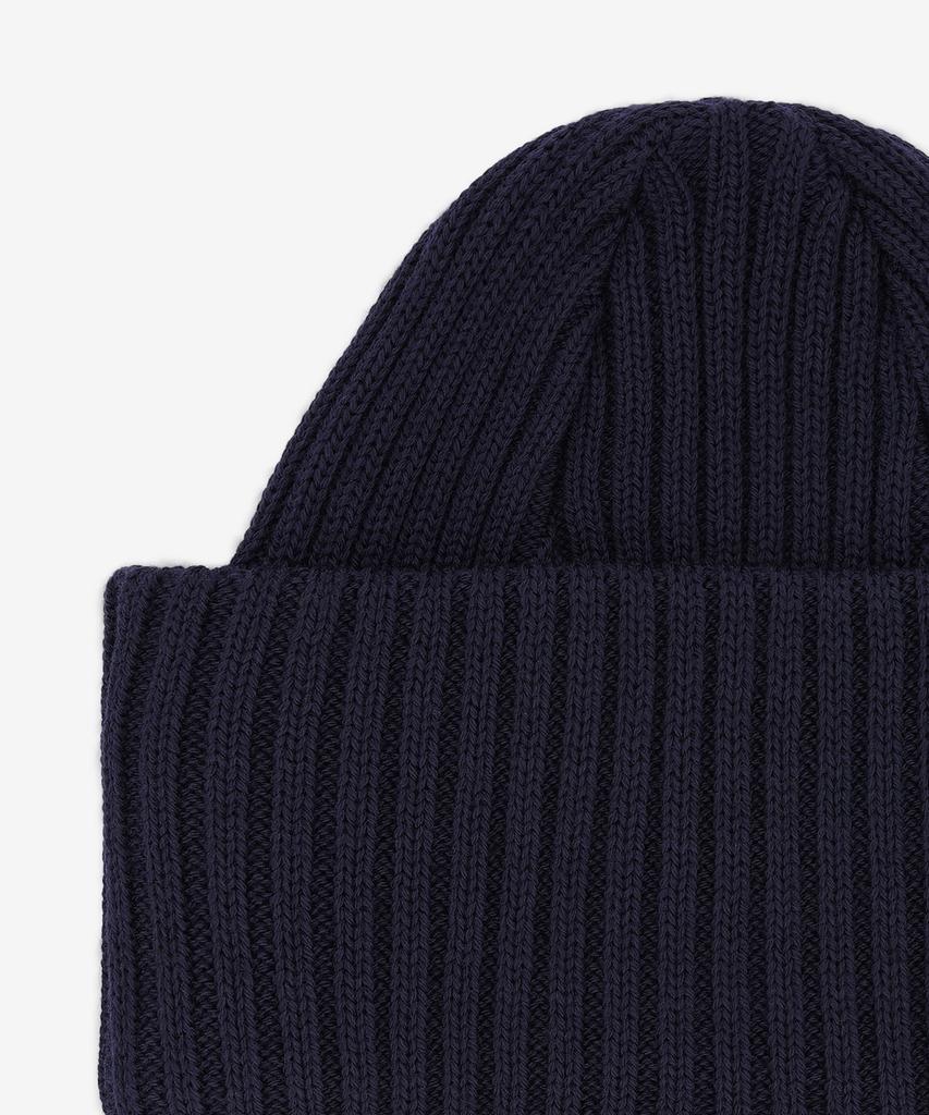 Batoneo Solid Wool Knit Beanie - Navy / Bn-25Aw-42Navy