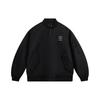 Li Ning Sports Lifestyle Series Loose Fit Baseball Collar Logo Jacket Men Jacket AJDV325-1