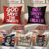 The Queen Fashionable And Luxurious Design Pillow Case Comfort Sofa Bed Silky Elegant Invisible Zipper Decorative Cushion Cover