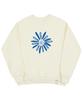 GRAVER [Unisex] Big Daisy Drawing Smile Sweatshirt_Cream