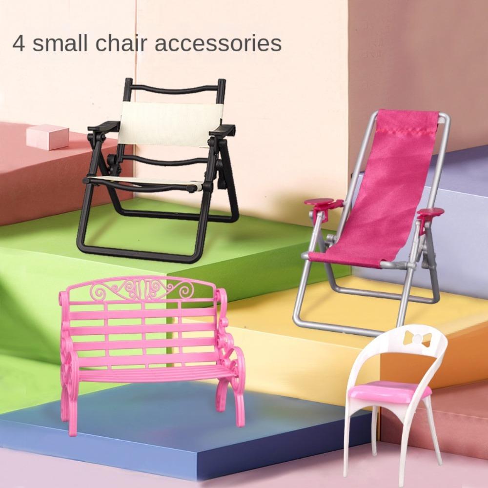 Leisure Dollhouse Leisure Chair Simulation Dollhouse Furniture Model Chair Children Toys