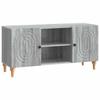 TV Cabinet Grey Sonoma 102 X 34.5 X 50 Cm Particleboard