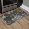 1PC Starfish Seashell Pattern Kitchen Rug Non-Slip Door Mats Pop design Bathroom Rug Bath Mat Carpet for Home Sink Laundry Decor