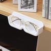 Simple Practical Glasses Storage Box Wall Mounted Perforated Free Sunglasses Organizer Rack High-End Glass Showcase