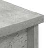 Highboard Concrete Grey 37.5x35x180 cm Engineered Wood