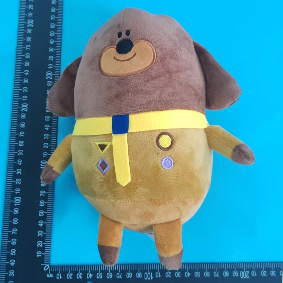 23cm Hey Dog Teacher Cartoon Plush Toy Soft Baby Bedtime Story Friend Cute Animal Doll for Sleeping Christmas Gift