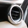 ABS Chrome Air Vent Outlet Cover for Toyota Rav4 2013 - 2017 RAV 4 Air Conditioning Panel Covers Trim Sticker