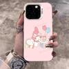 Cute M-My M-Melodys Phone Case For IPhone 17 16 15 14 13 Pro 12 11 Pro Max PLUS Color Back Cover
