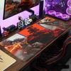 Nieuw Cool Game Achtergrond Battlefield Muismat Bureauonderlegger Groot Antislip Antislip Toetsenbord Ergonomisch Kantoor Rubber PC Huis Custom
