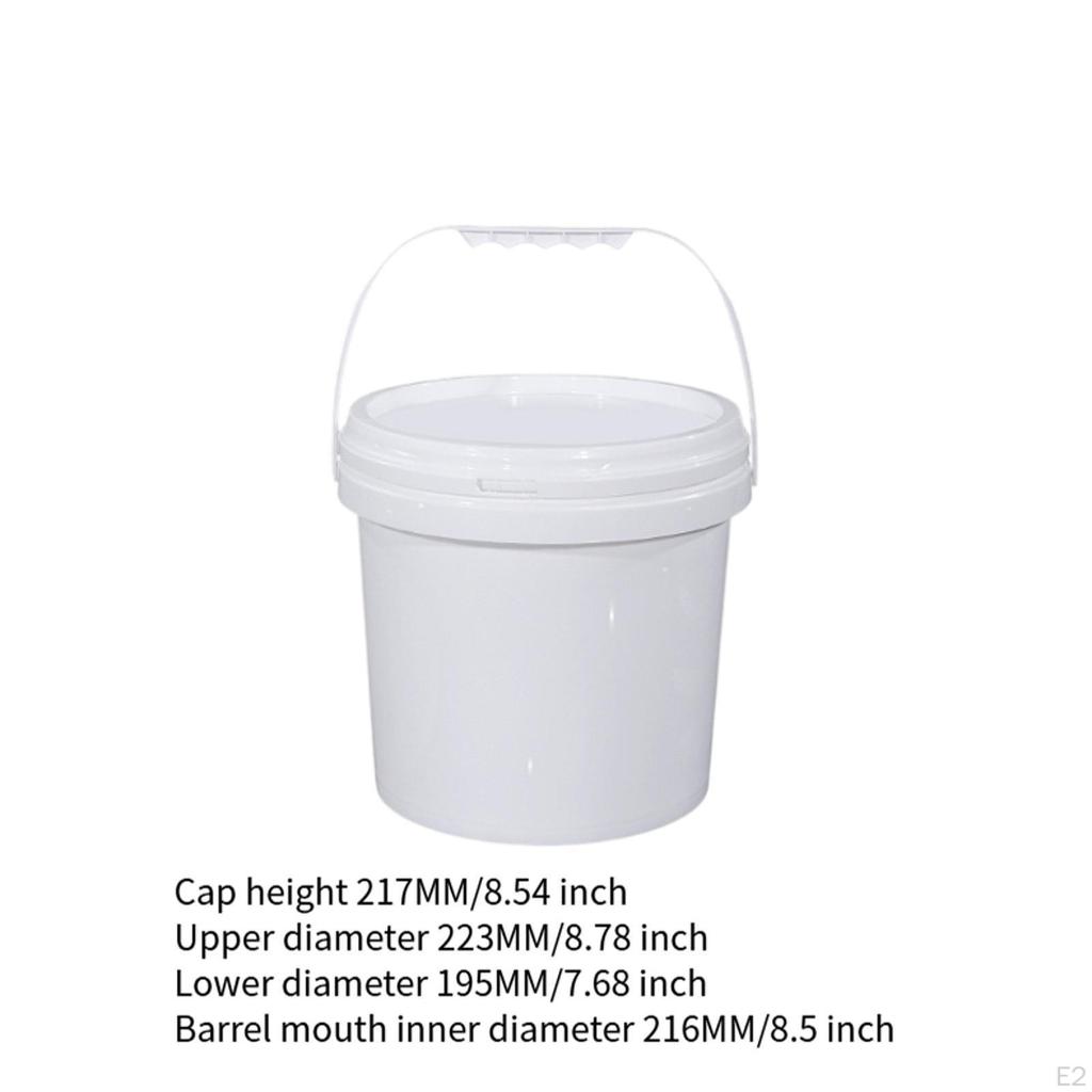 Contenant pour Peinture, Seau de Rangement Polyvalent Utilisation Garage